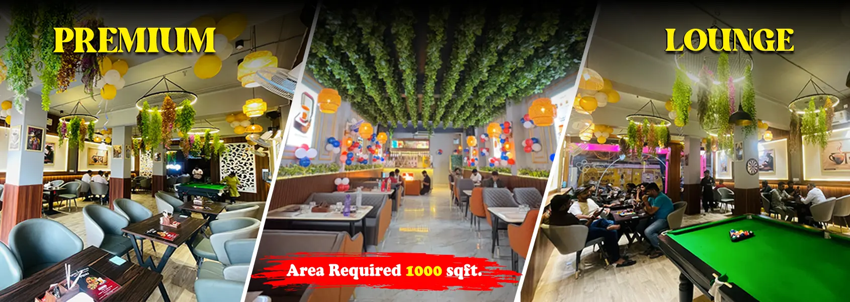 Franchise Model 3rd banner Premium & Lounge