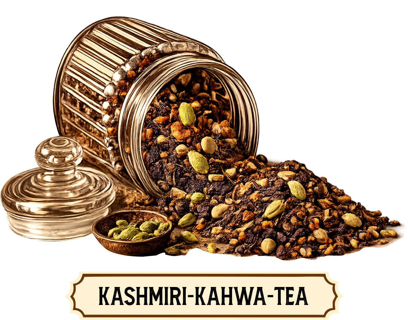 Kashmiri kahwa Green Tea